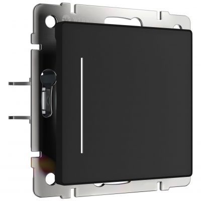 Умный сенсорный выключатель одноклавишный (черный) W4513008 Werkel