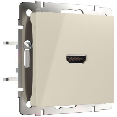 Розетка HDMI Werkel W1186003 слоновая кость (WL03-60-11)