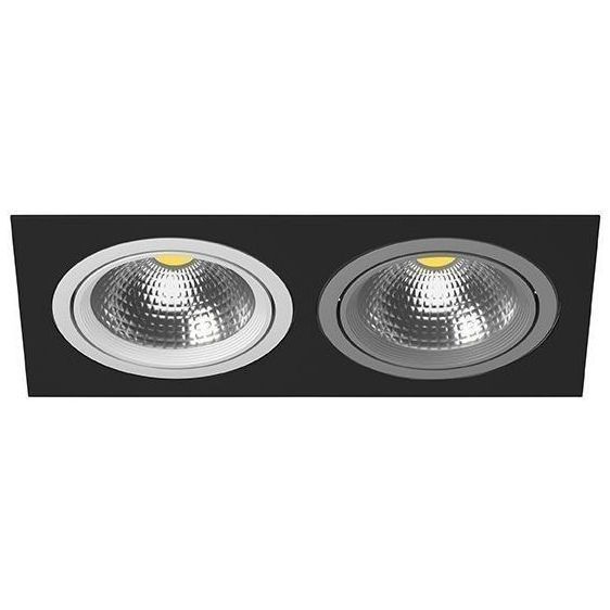 Встраиваемый точечный светильник i8270609 черный/белый/серый Intero 111 Lightstar