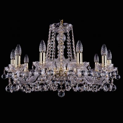 Люстра Bohemia Ivele Crystal 1402/10/240/G/Balls