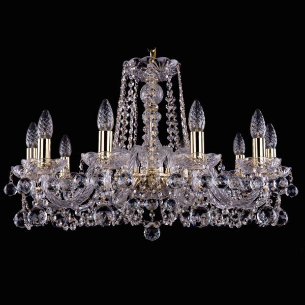 Люстра Bohemia Ivele Crystal 1402/10/240/G/Balls