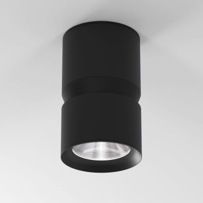 Светильник потолочный светодиодный Kayo 25049/LED 12W 4000К чёрный Elektrostandard