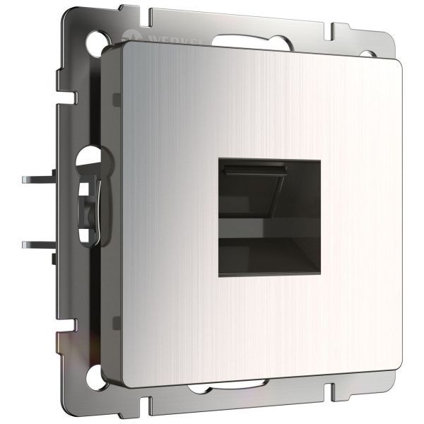Розетка Ethernet RJ-45 Werkel W1181002 глянцевый никель (WL02-RJ-45)