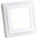 Встраиваемый  светодиодный светильник 13W 6500K с желтым контуром Smartbuy SBLSq-DLB-13-65K-O