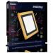 Встраиваемый  светодиодный светильник 13W 6500K с желтым контуром Smartbuy SBLSq-DLB-13-65K-O