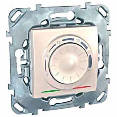 Термостат электронный 8А SE Unica Беж (от +5 до +30С) MGU5.501.25ZD