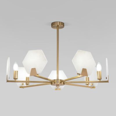 Умный потолочный светильник Eurosvet 60158/7 латунь Smart