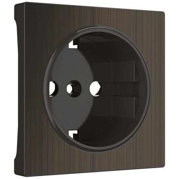 Накладка для розетки Werkel W1179012 бронза (WL12-SKGS-IP20-CP)