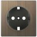 Накладка для розетки Werkel W1179012 бронза (WL12-SKGS-IP20-CP)