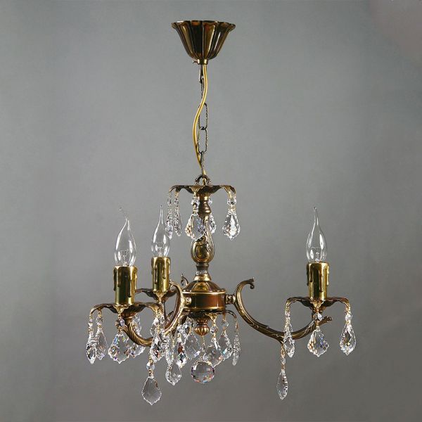 Люстра Ambiente 2226/3 PB New Leaf BENISA
