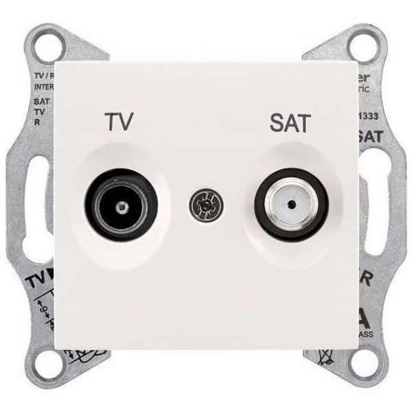 Розетка TV/SAT оконечная Schneider Electric Sedna Бежевый 1dB