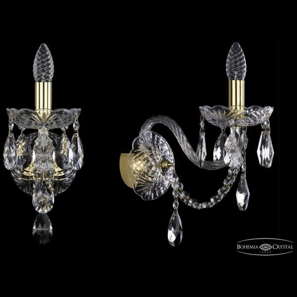 Бра Bohemia Ivele Crystal 1406B/1/195/XL/G