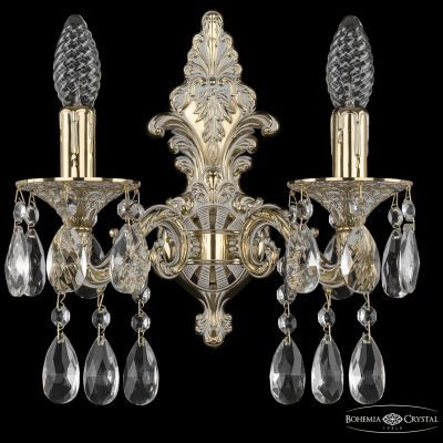 Бра бронзовые 7102B13/2/125 A GW Bohemia Ivele Crystal