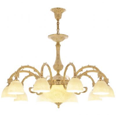Люстра бронзовая 71109P/10/300 GW P1 D Rose Bohemia Ivele Crystal