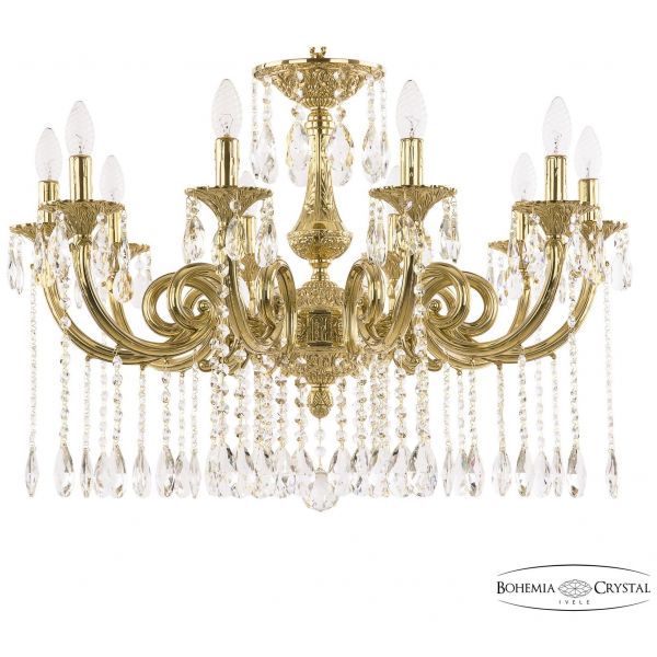 Люстра бронзовая 72117/10/250 A G Bohemia Ivele Crystal