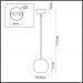 Подвесной светильник Odeon Light Hightech Travertino 6626/1L