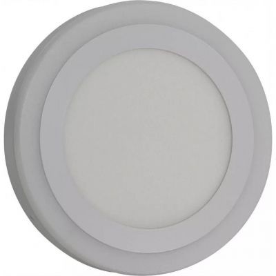Встраиваемый  светодиодный светильник 13W 6500K с желтым контуром Smartbuy SBL-DLB-13-65K-O