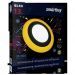 Встраиваемый  светодиодный светильник 13W 6500K с желтым контуром Smartbuy SBL-DLB-13-65K-O