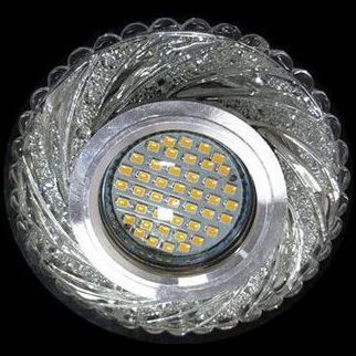 Точечный светильник Linvel V763 CL 220V/12 35W G5.3 + Led