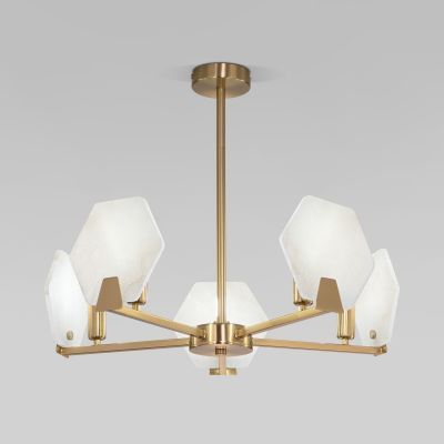 Умный потолочный светильник Eurosvet 60158/5 латунь Smart