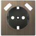 Накладка для розетки + USB Werkel W1179512 бронза (WL12-USB-CP)
