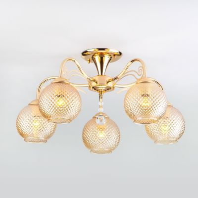 Люстра Eurosvet 30139/5 золото Kristin