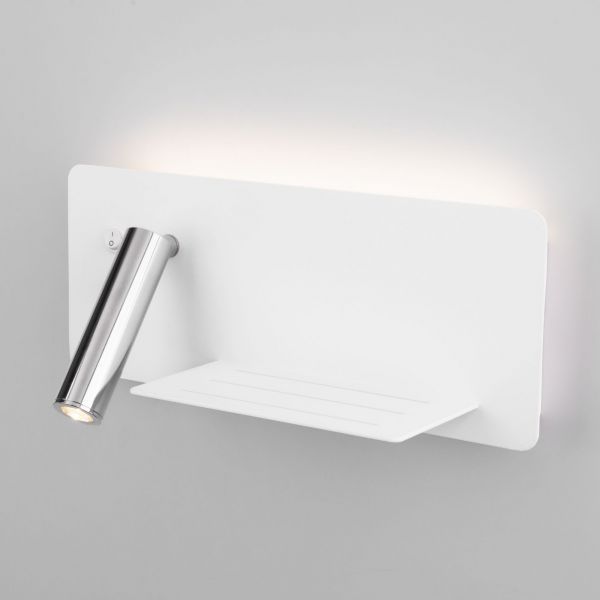 Настенный светодиодный светильник Elektrostandard Fant R LED белый/хром (MRL LED 1113)