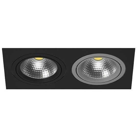 Встраиваемый точечный светильник i8270709 черный/серый Intero 111 Lightstar