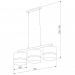 Подвесной светильник TK Lighting 6694 Paglia