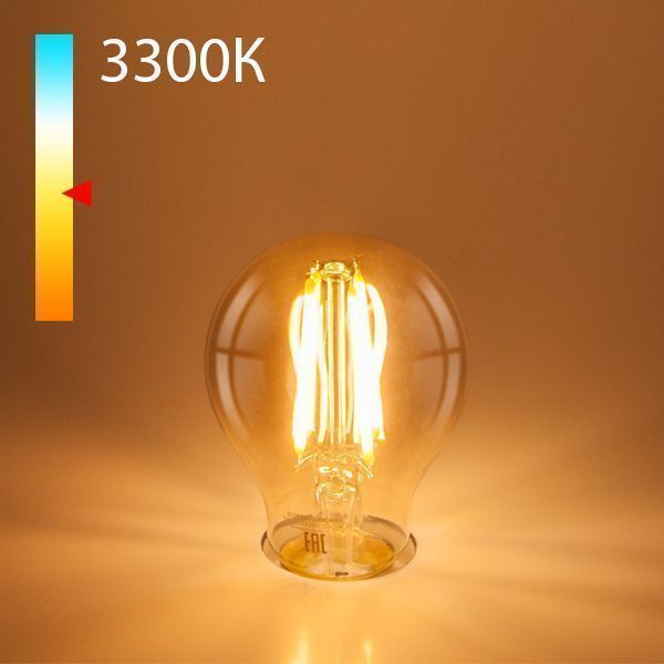 Филаментная светодиодная лампа А60 Elektrostandard Classic LED 12W 3300K E27 (A60 тонированный) (BLE2710)