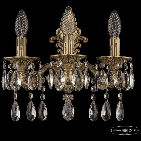 Бра бронзовые 7102B13/3/125 A FP Bohemia Ivele Crystal