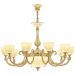 Люстра бронзовая 71109P/10/300 GW P1 U Pair Bohemia Ivele Crystal