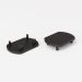 Slim Magnetic Заглушка для шинопровода Round (черный) (2шт) Elektrostandard