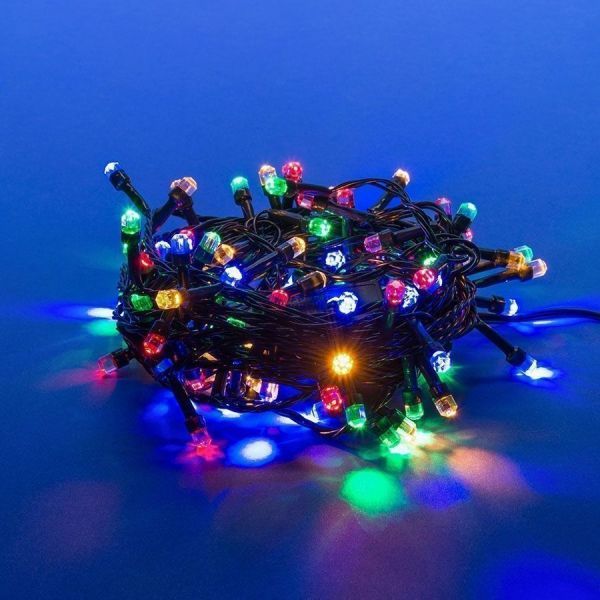 Гирлянда для помещений Uniel ULD-S0800-100/DGA MULTI IP20 CRYSTAL-1