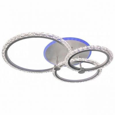 Светодиодная люстра 18027/3 WHT 90W+7W RGB Profit Light