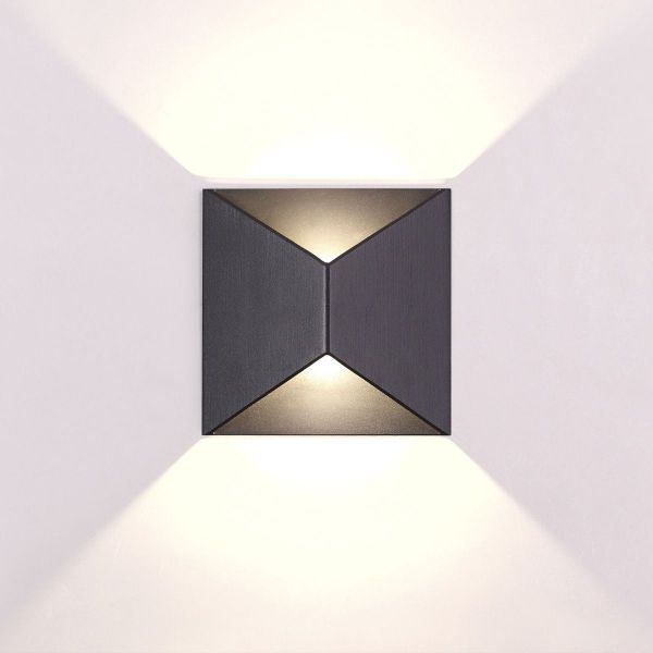 Уличный настенный светодиодный светильник Odeon Light Tibro 3907/10WL