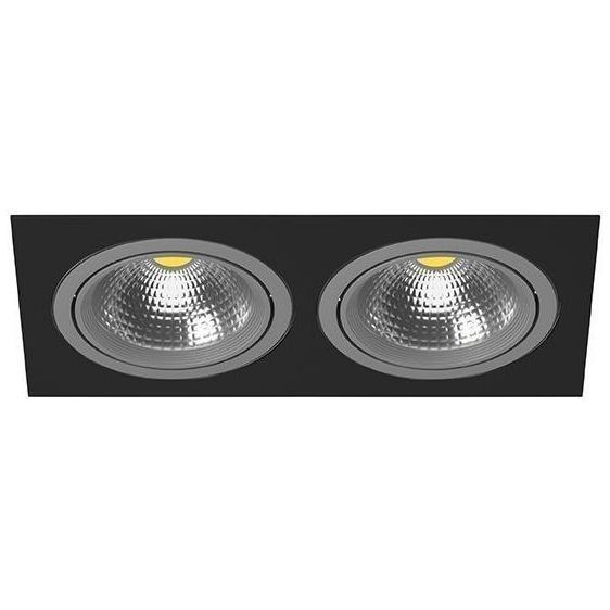 Встраиваемый точечный светильник i8270909 черный/серый Intero 111 Lightstar