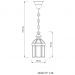 Светильник Arte Lamp A6501SP-1AB