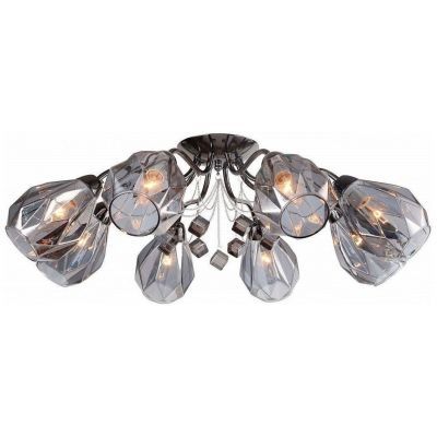 Люстра Linvel LV 9298/8 Макензи Черный хром E14