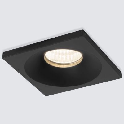 Встраиваемый точечный светильник Elektrostandard 15271/LED черный