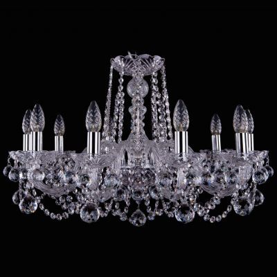 Люстра Bohemia Ivele Crystal 1402/10/240/Ni/Balls