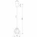 Светильник подвесной TK Lighting 1642 Galaxy 1