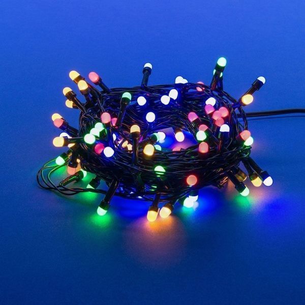 Гирлянда для помещений Uniel ULD-S0800-100/DGA MULTI IP20 PEARLS