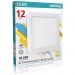 Встраиваемый светодиодный светильник 12W 4000K Smartbuy SBL-DLSq-12-4K