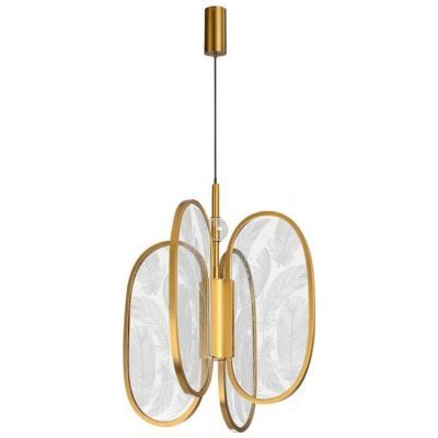 Подвесной светодиодный светильник Odeon Light Exclusive L-Vision Piuma 6664/38L