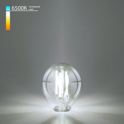 Лампа светодиодная Elektrostandard Mini Classic F 8W 6500K E27 (G45 прозрачный) (BLE2773)