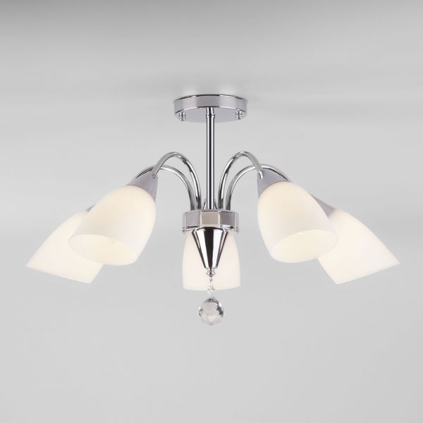 Люстра Eurosvet 30149/5 хром Ellene