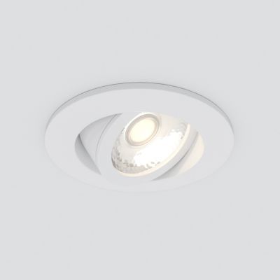 Встраиваемый точечный светильник Elektrostandard 15272/LED белый