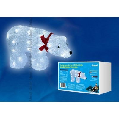 Фигура для помещений Uniel ULD-M3423-040/STA WHITE IP20 WHITE BEAR