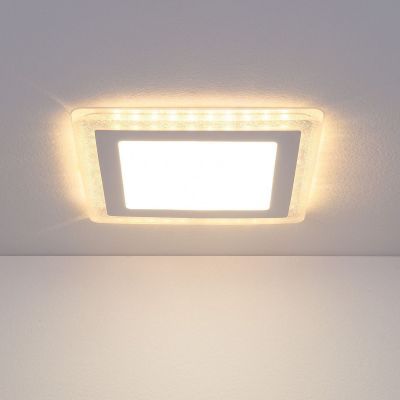 Встраиваемый потолочный светильник Elektrostandard DLS024 10W 4200K